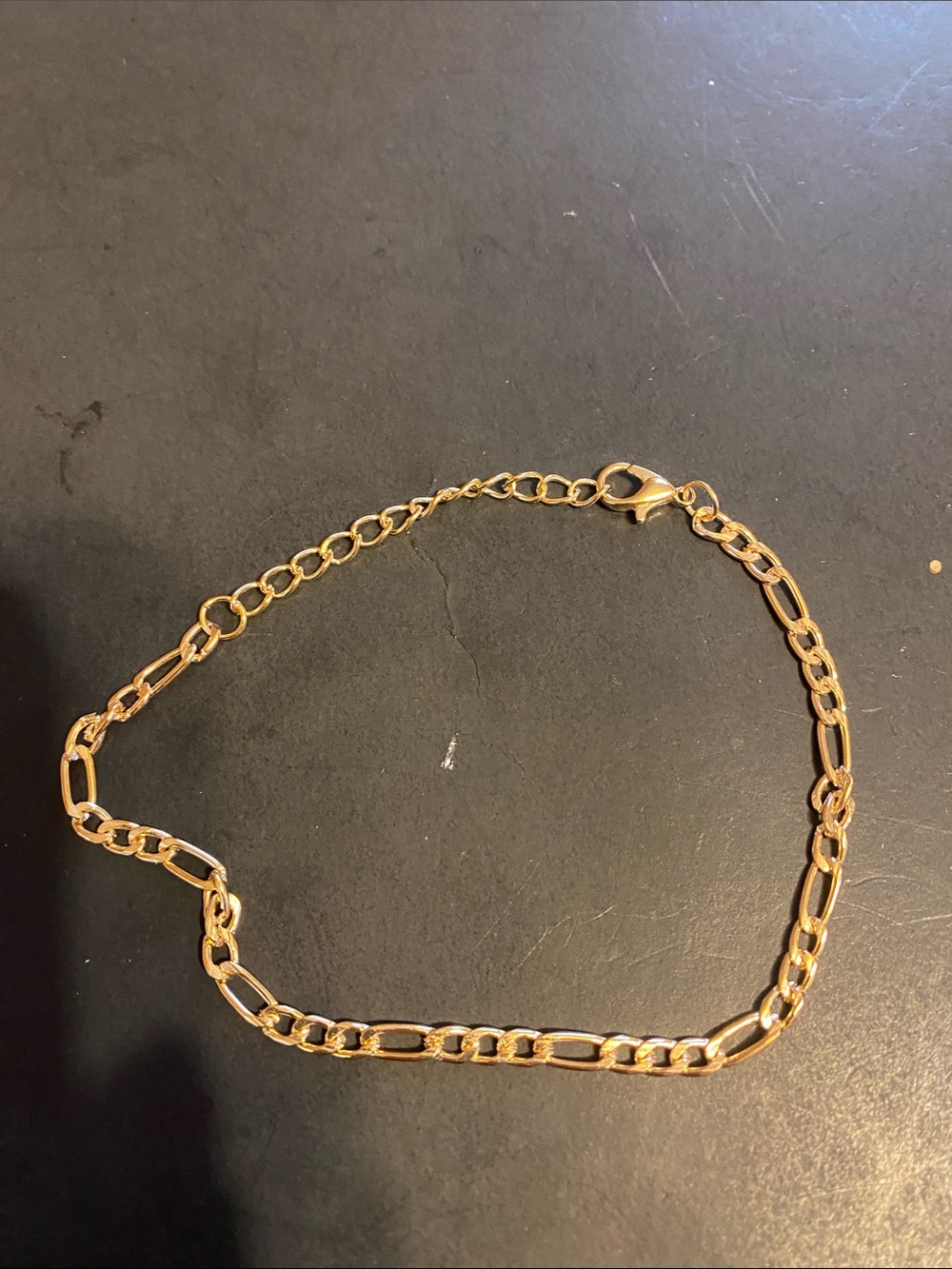 Gold Figaro Chain Bracelet - Women Jewelry